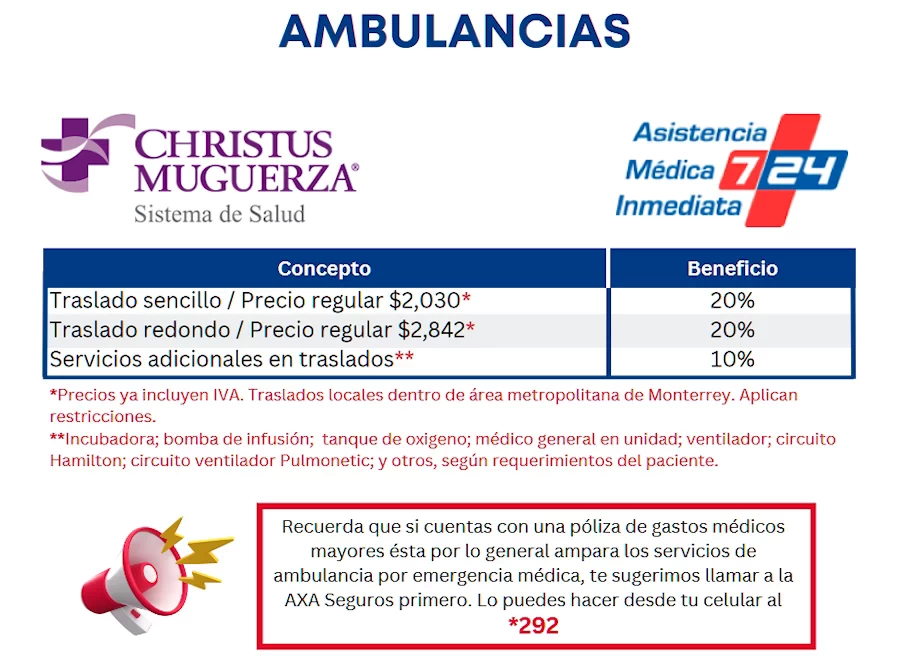 Beneficios Hospitales Muguerza